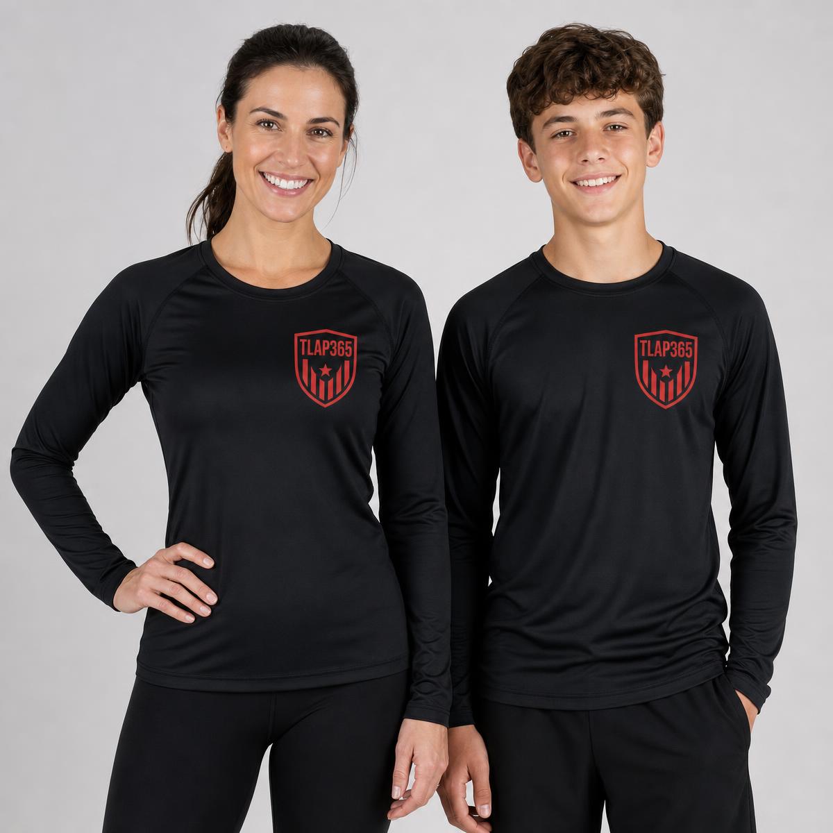 Dry-Fit Long Sleeve — Red