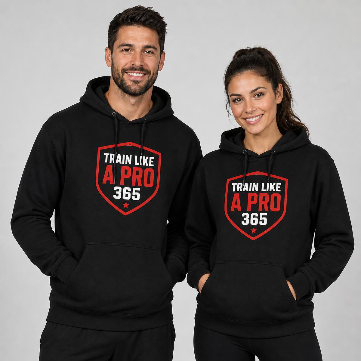 Shield Pullover Hoodie — Black