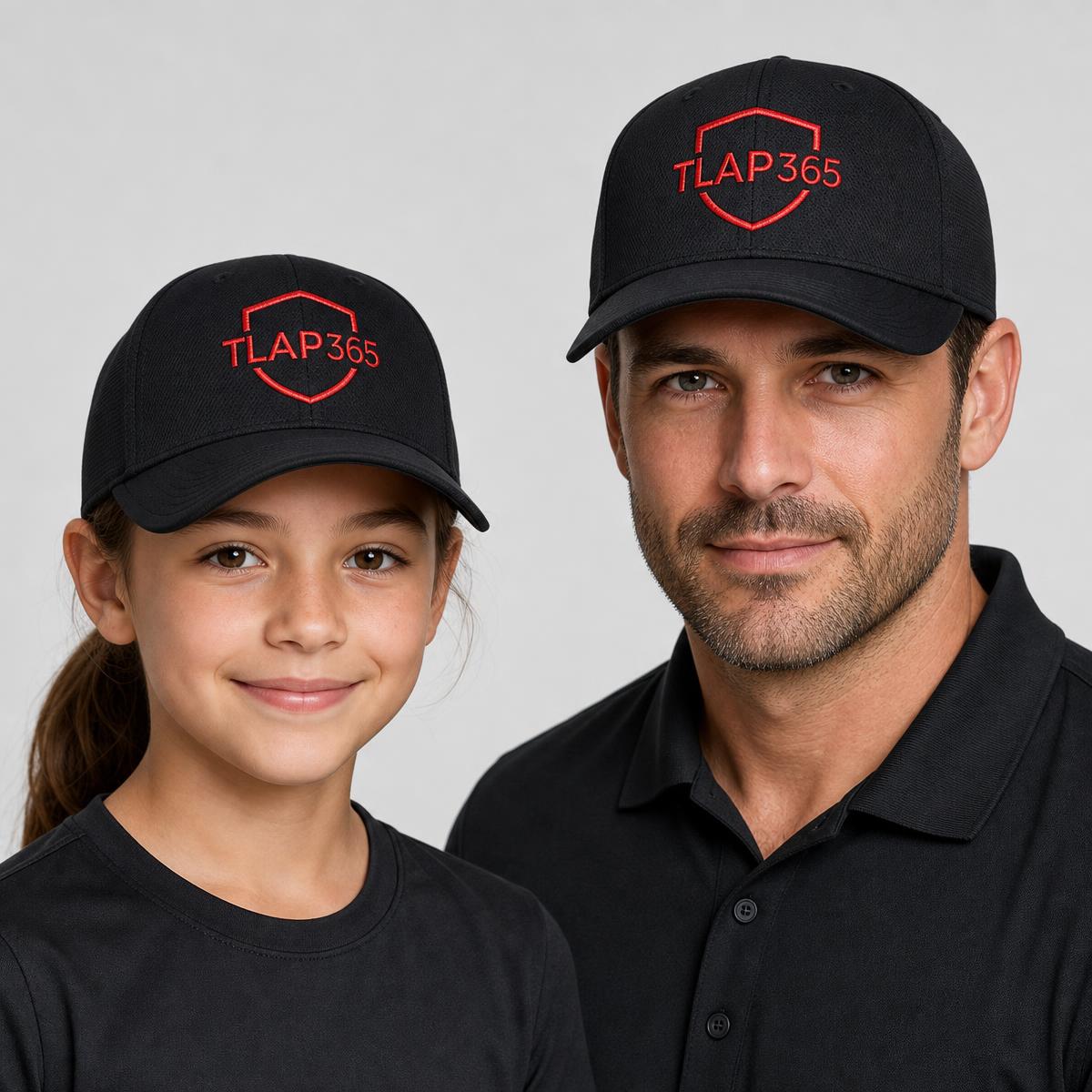 Dry-Fit Performance Hat — Black