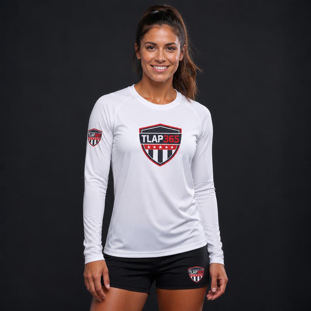 Long Sleeve Dry-Fit — White
