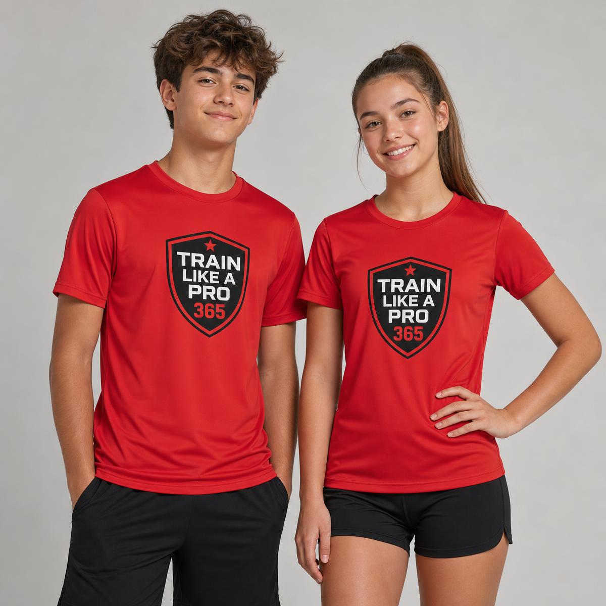 Performance Tee — Red
